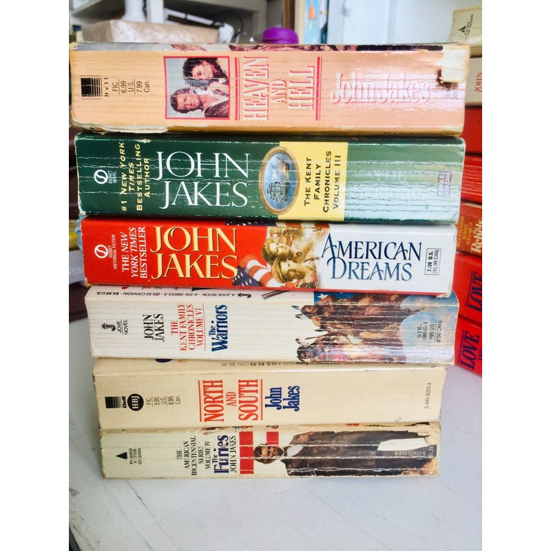 John Jakes The Furies North And South American Dreams Shopee Philippines