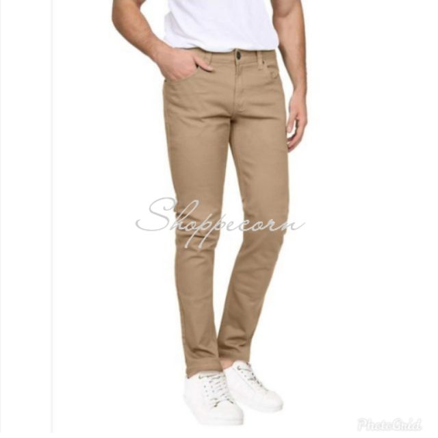 men in khaki pants