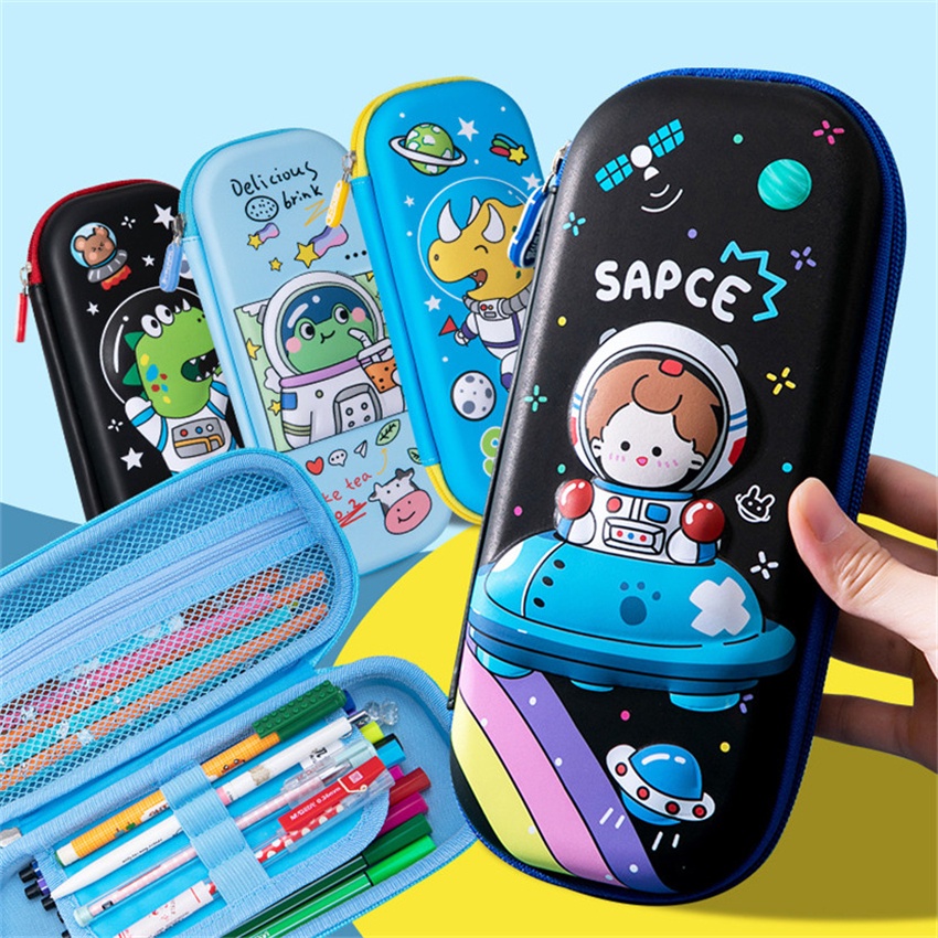 3D Pencil Case Eva Pen Box Creative Kawaii Game Estuche Material