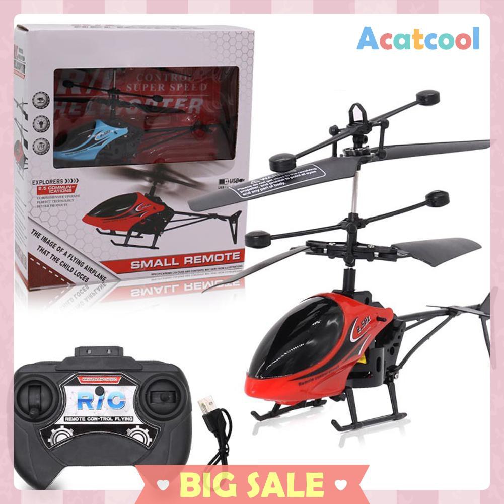 Fanala Portable USB Charging With LED Light Induction Flight Helicopter Toy Airplane & Jet Kits 