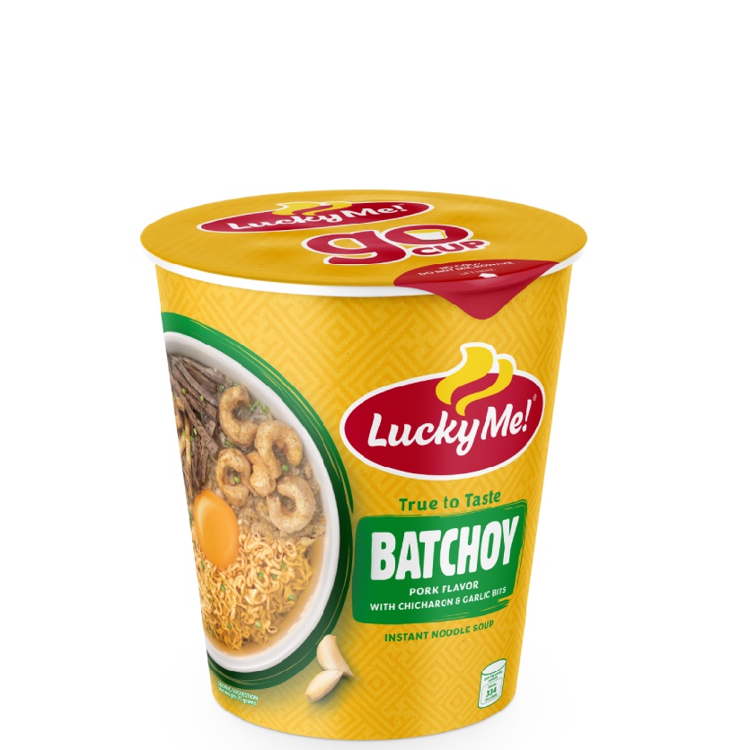 Lucky Me! Go Cup Instant Noodle Soup La Paz Batchoy 70g Shopee