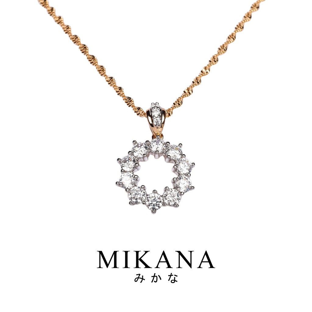 Mikana 18k Gold Plated Manami Pendant Necklace Accessories Jewelry For ...