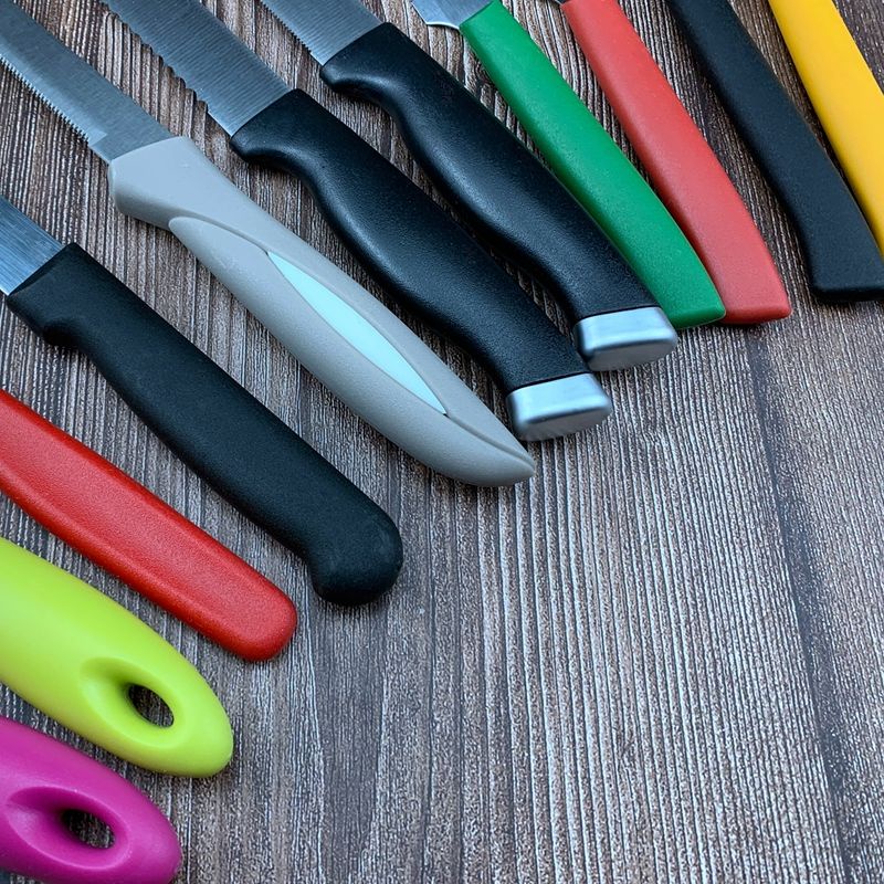 Serrated fruit knife baking cake bread small tooth steak household stainless steel cutting lemon me