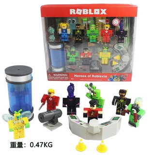 roblox zombie attack playset figures pvc game toy kids gift box figures series 2