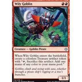 2x Wily Goblin Hinterlistiger Goblin Ixalan Magic