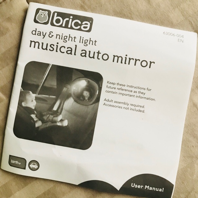 brica musical car mirror