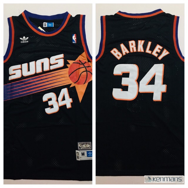 charles barkley throwback suns jersey