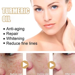 Turmeric Face Serum Anti Wrinkle Tighten Brighten Moisturizing Skin Whitening Dark Spot Facial Skincare Care Cosmetics Beauty #4