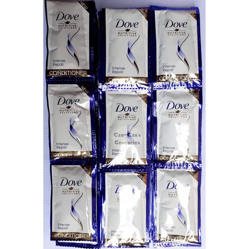 Dove Conditioner Sachet Intense Repair Blue Shopee Philippines