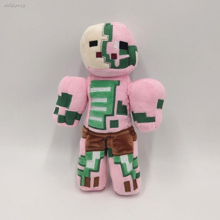 New Minecraft Plush Toys Ender Dragon Doll Pink Pig Yellow Cat Creepy Spider Zombie Doll Children Do Shopee Philippines