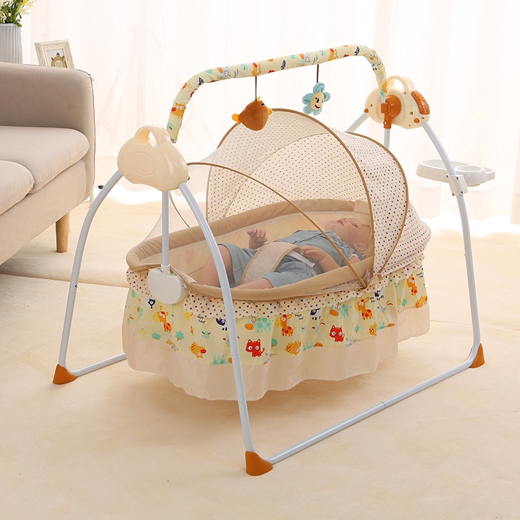 automatic baby crib