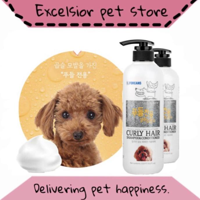 Poodle Forbis curly Dog Shampoo with conditioner Shopee Philippines