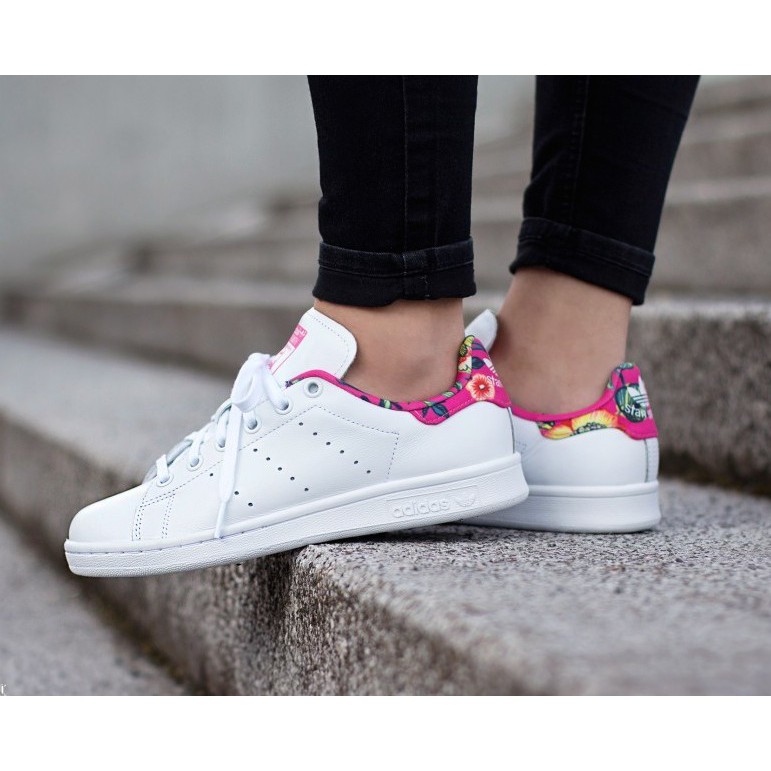 stan smith flower shoes