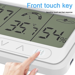 Occkic -10~60°C Weather station digital Thermometer Hygrometer Indoor Outdoor Temperature #5