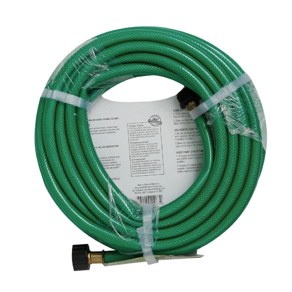 Ace Hardware Light Duty Garden Hose 25ft X 1 2in Shopee