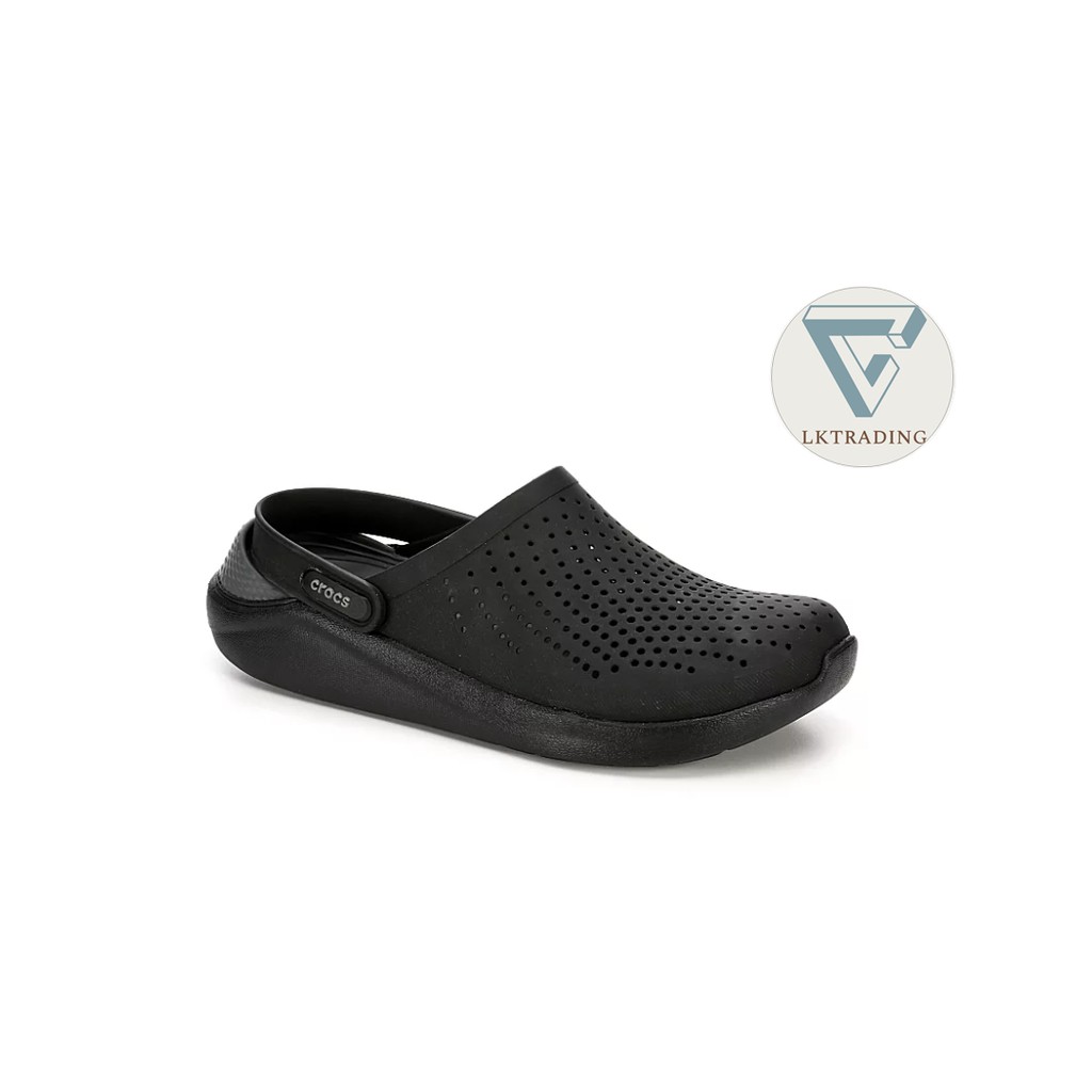 Crocs LiteRide Clog M 204592-0DD Black Grey 