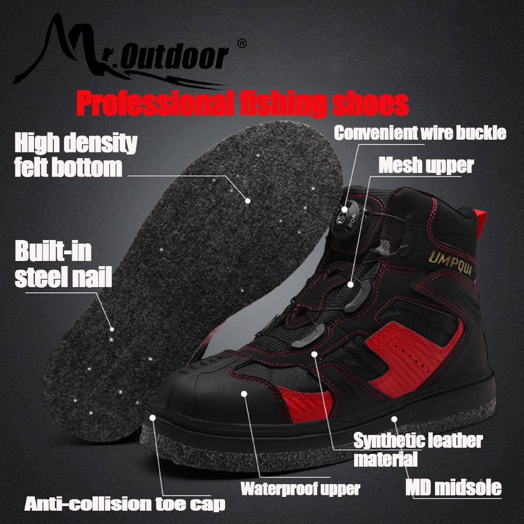 mens slip on fishing shoes
