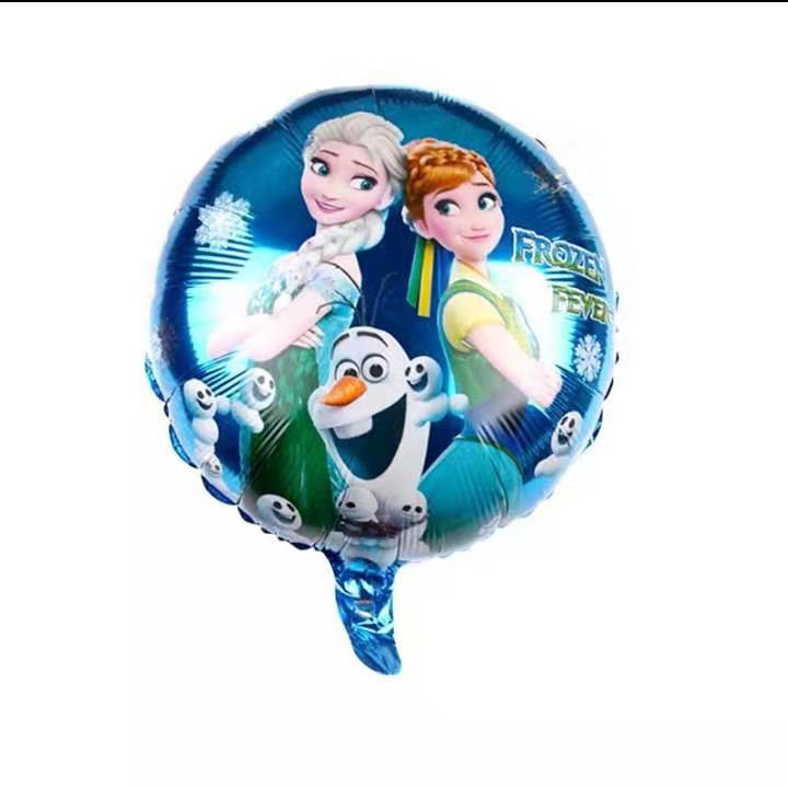 18" Character Elsa & Anna Foil Helium Childrens Birthday Balloons Decorations 