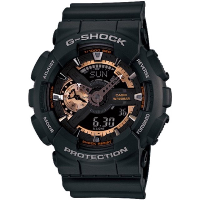 g shock ga 110 rose gold