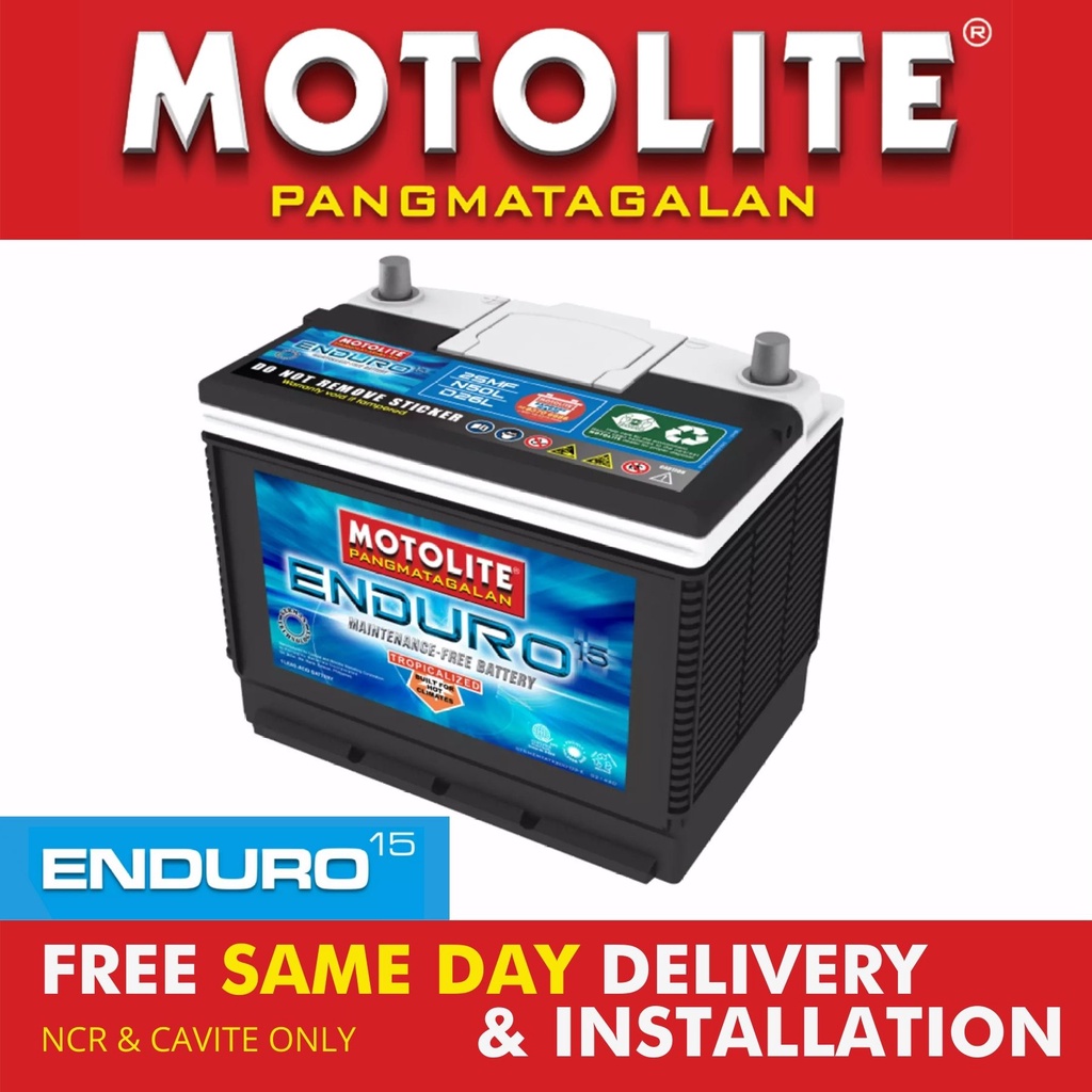 Motolite Enduro Maintenance Free Car Battery NS40/ B20 (15 Months