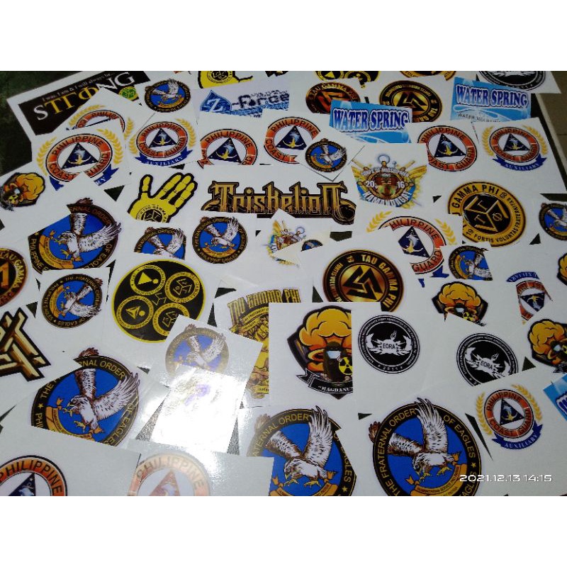 CUSTOMIZED/PERSONALIZED LOGO Maker VINYL STICKER OUTDOOR CAR STICKER