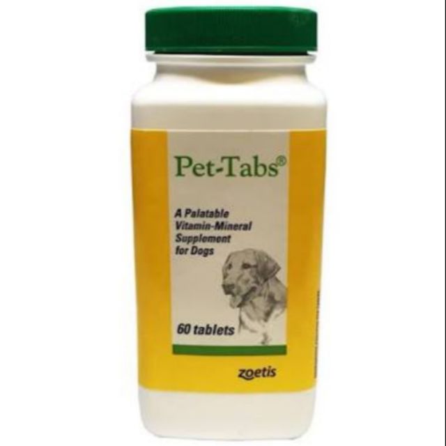 pet tabs 60 tablets