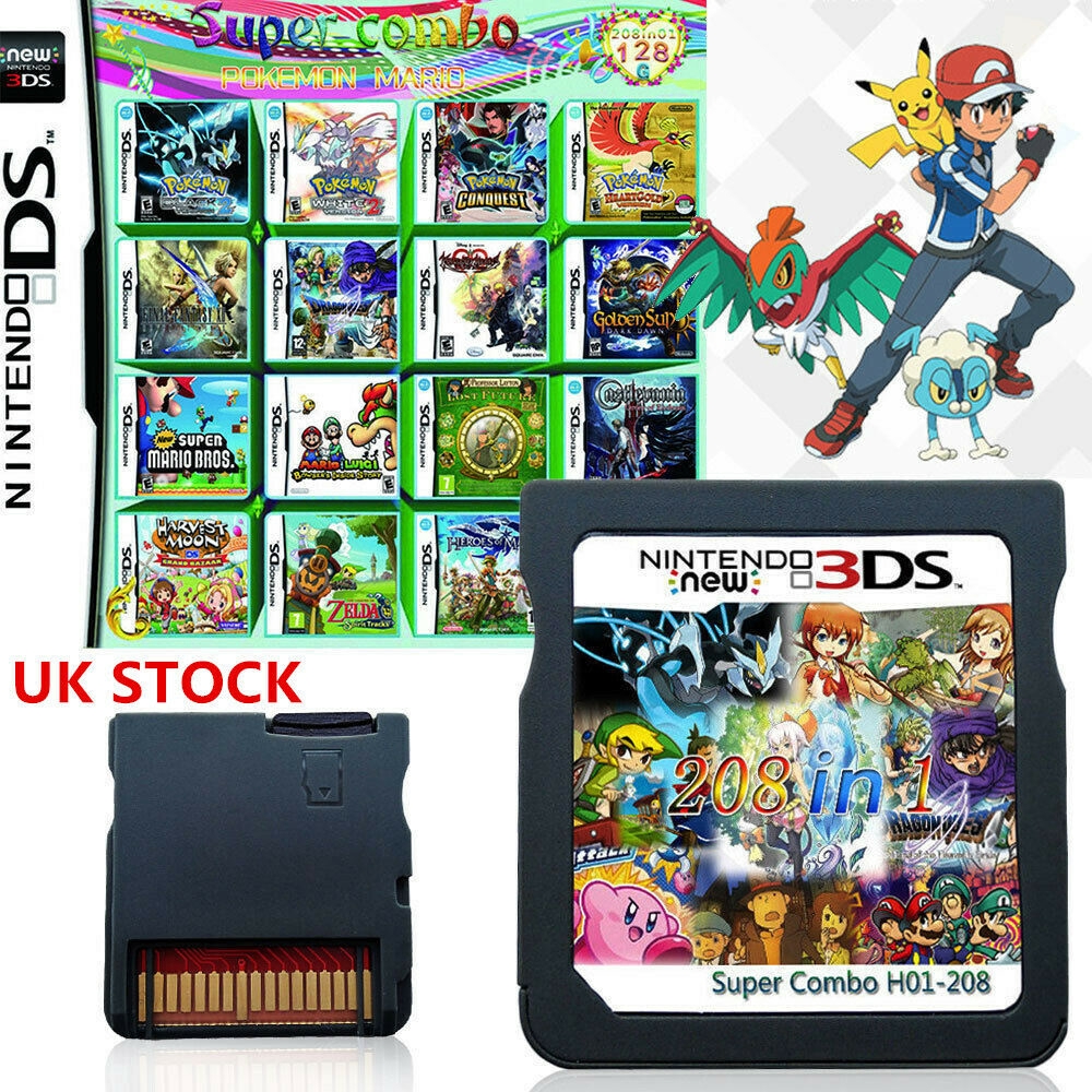 nintendo ds games cartridge