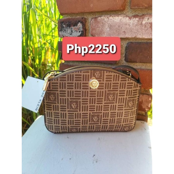 Anne Klein Triple Crossbody in Olive Shopee Philippines