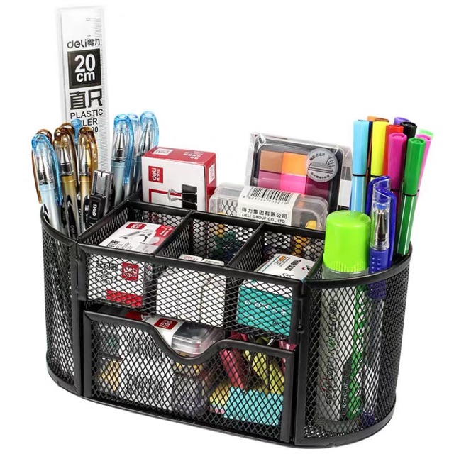 9in1 set office/school supplies,storage/holder/desk/organizer with ...