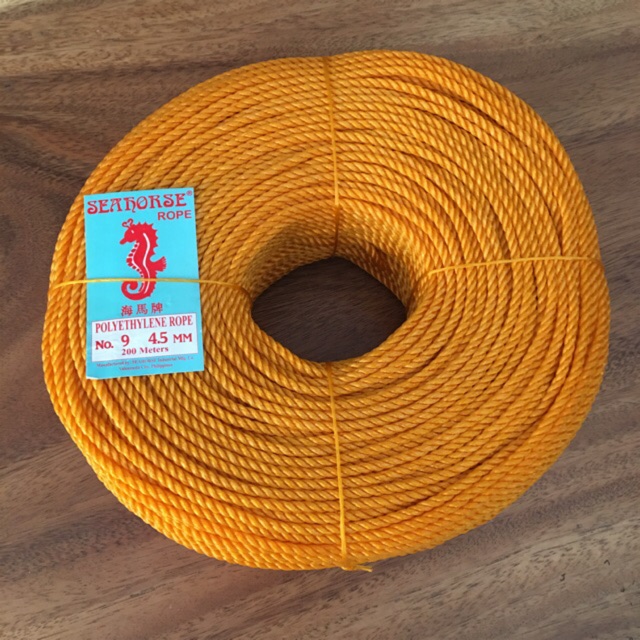 nylon rope sizes