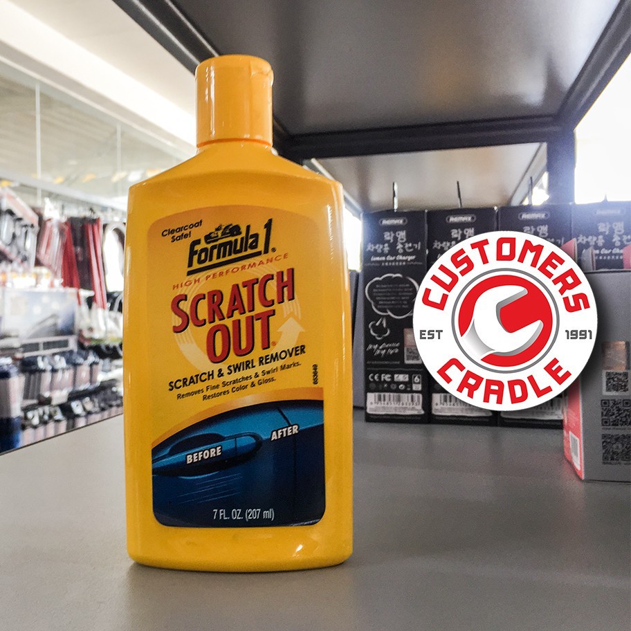 wax Formula 1 Scratch Out (Scratch & Swirl Remover 207 ml) Shopee