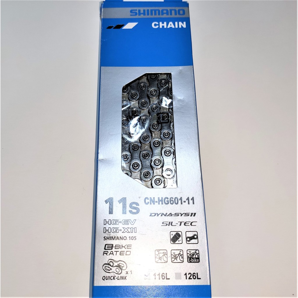 Box Shimano 105 R7000 CN-HG601 HG-X 11-speed 116L Road Bike Chain & Quick-Link