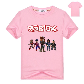 Roblox Girls Short Sleeve T Shirt Cartoon Summer Clothing Shopee Philippines - drop shipping children roblox game t shirt clothes boys summer clothing girls short tee tops costume kids fashion t shirts wj092