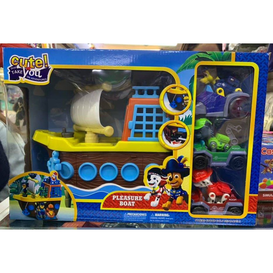 paw patrol boat toys