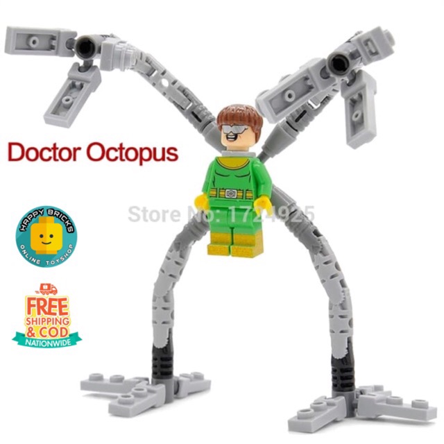 lego doctor octopus minifigure