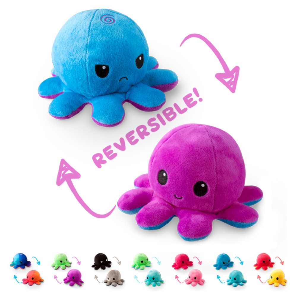 Creative Reversible Octopus Plush Toys 