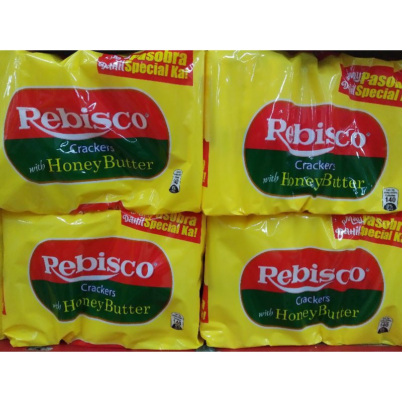 Rebisco Crackers Honey Butter/Choco 28gx10's Shopee Philippines