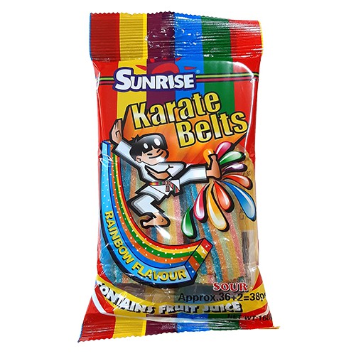 Karate Belts Rainbow Gummy Candy Shopee Philippines