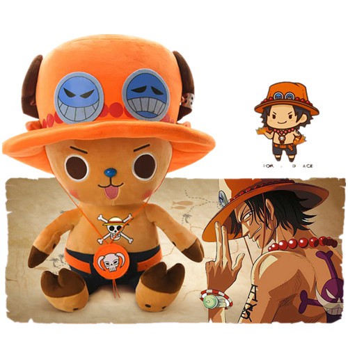 One Piece Ace Trafalgar Law Tony Chopper ACE 30cm Soft Toys Plush