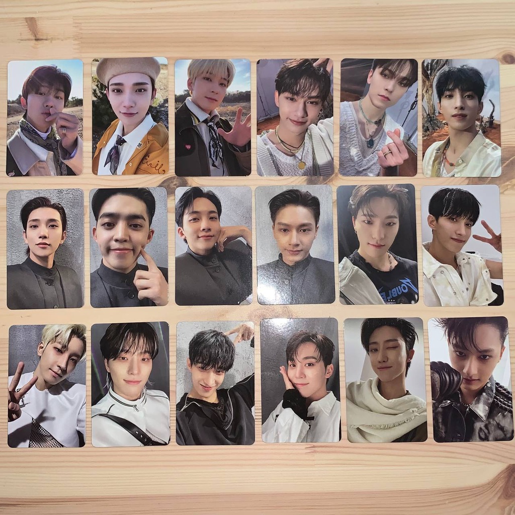 SEVENTEEN Face The Sun Photobook Version Photocards | Shopee Philippines