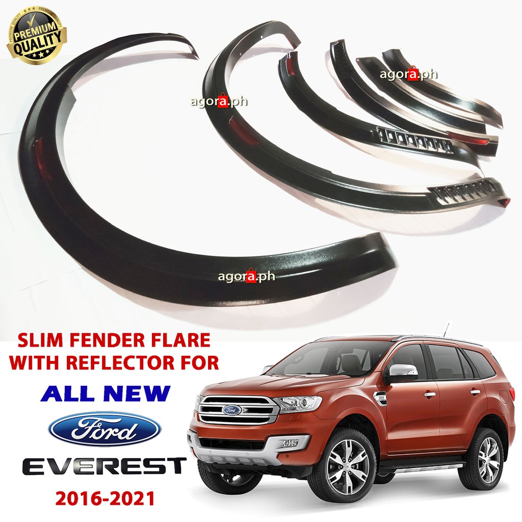 Slim Fender flares OEM for All New Ford Everest 20162021 with