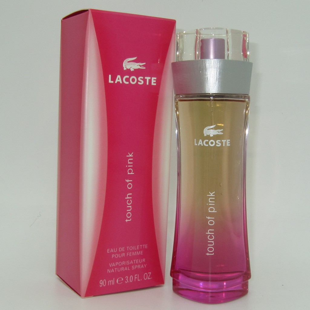 lacoste touch of pink edt 90 ml