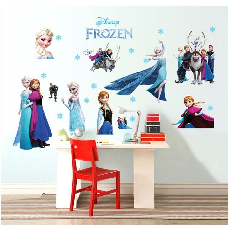 disney cartoon character wall stickers