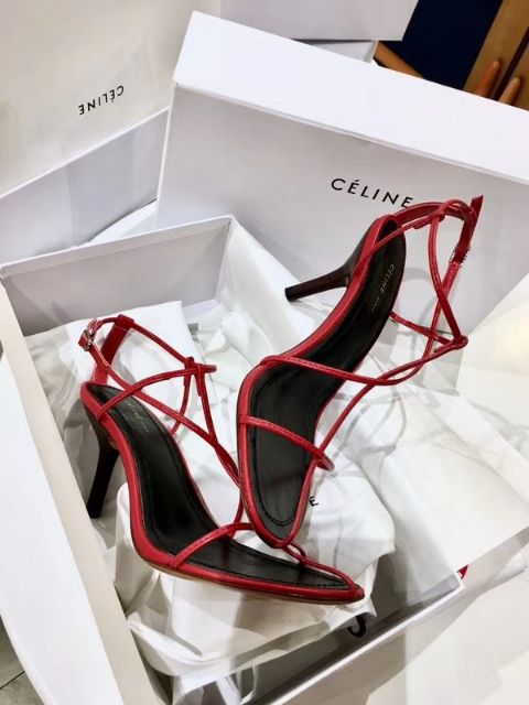 celine strappy cage sandals