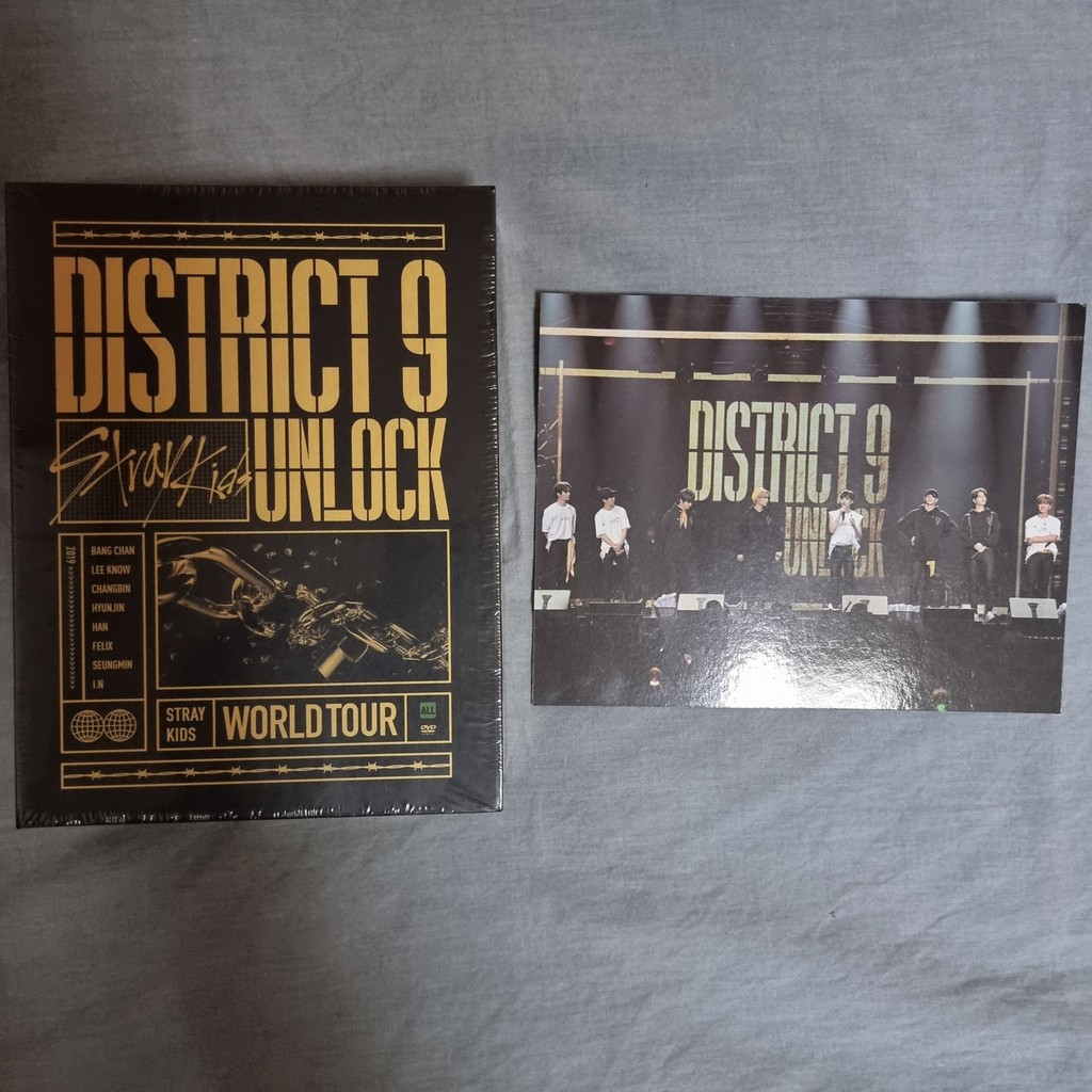 Stray Kids World Tour District 9 Unlock In Seoul Dvd With Postcard Pob Sealed Shopee Philippines