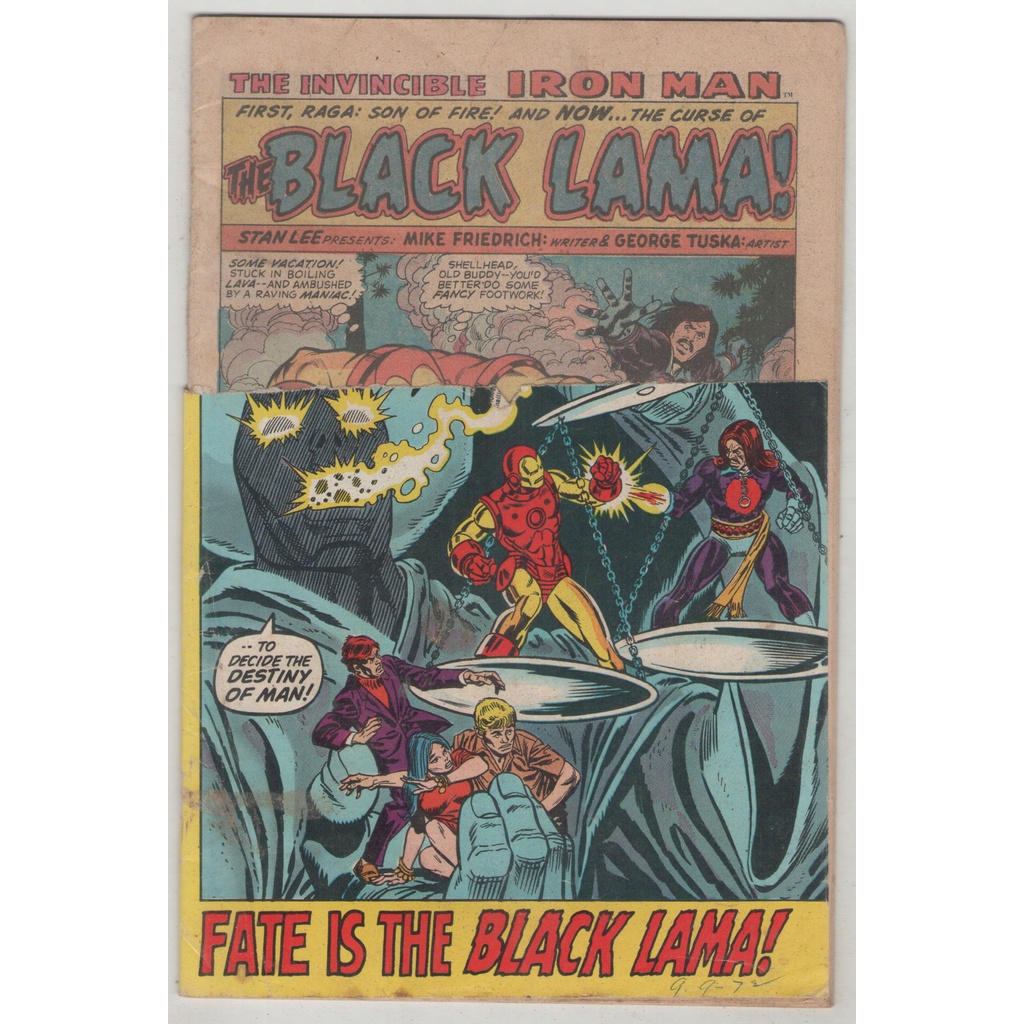 Iron Man 53, 61, 100, 111 (1972-78) Jack of Hearts, Jim Starlin