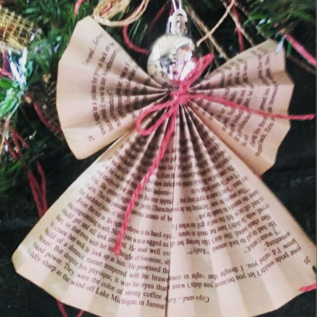 Homemade Paper Angel Christmas Tree Decoration Shopee Philippines