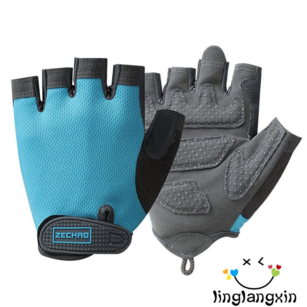 fingerless cycling gloves