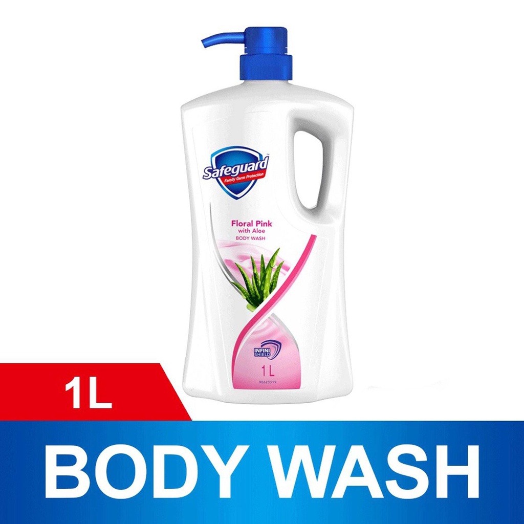 Safeguard Pink Aloe Body Wash 1 Liter Shopee Philippines