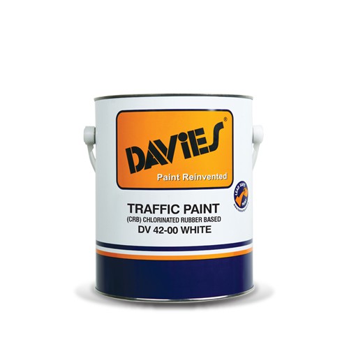 Davies Traffic Paint Reflectorized Chlorinated RubberBased 4 Liters
